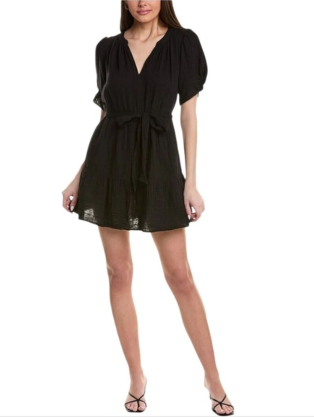 Velvet By Graham & Spencer Bella Mini-Dress In Peach, Rare Color!! - Picture 8 of 15